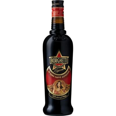 Crème et Liqueur Borghetti Café Expresso - 25° 70 cl - Publicité Crème et Liqueur Borghetti Café Expresso - 25° 70 cl - Publicité