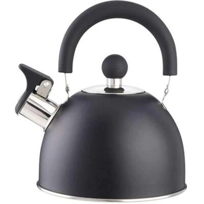 Eva Collection Bollitore In Acciaio Inox Nero Satinato Eva Collection Bollitore In Acciaio Inox Nero Satinato