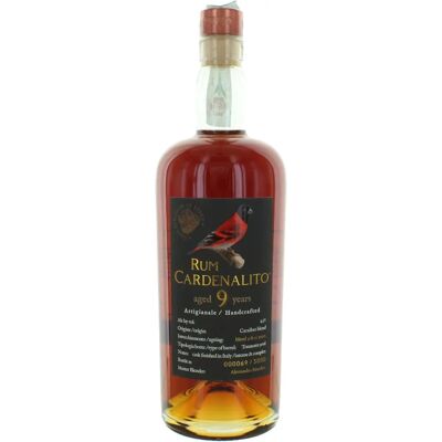 Cardenaltio 9 Jahre alter Handgefertigter Rum - Rum Cardenaltio 9 Jahre alter Handgefertigter Rum - Rum