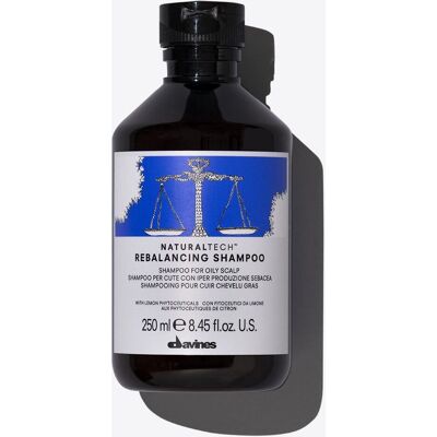 Davines - NATURALTECH REBALANCING SHAMPOO - scalp gras - Shampoo Davines - NATURALTECH REBALANCING SHAMPOO - scalp gras - Shampoo
