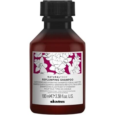 Shampoo Replumping de Davines - Hydratant et Élastisant - Pour Cheveux Secs - Publicité Shampoo Replumping de Davines - Hydratant et Élastisant - Pour Cheveux Secs - Publicité