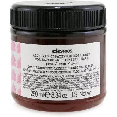 Balsam Creativ Alchemic de Davines - Roz - Pentru păr blond și decolorat Balsam Creativ Alchemic de Davines - Roz - Pentru păr blond și decolorat