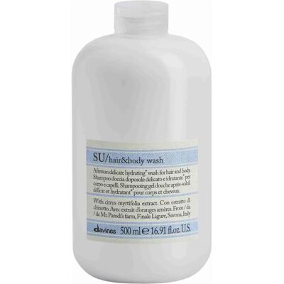 Davines Su Hair&Body Wash - Feuchtigkeitsspendendes 2-in-1 Duschgel & Shampoo - 500ml Davines Su Hair&Body Wash - Feuchtigkeitsspendendes 2-in-1 Duschgel & Shampoo - 500ml