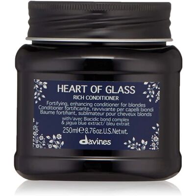 Davines Heart Of Glass Rikas Hoitoaine - Hoitoaine - Sininen Davines Heart Of Glass Rikas Hoitoaine - Hoitoaine - Sininen