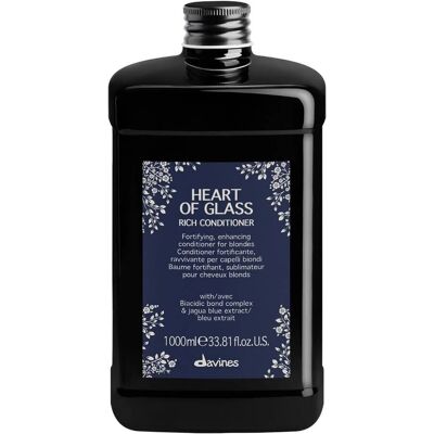 Davines Heart of Glass Rich Conditioner - Stärkender Blond Haar 1000 ml Davines Heart of Glass Rich Conditioner - Stärkender Blond Haar 1000 ml