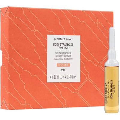 Comfort Zone Body Strategist Tone Shot - Körperlotion, 4x10ml Comfort Zone Body Strategist Tone Shot - Körperlotion, 4x10ml