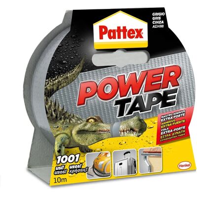 HENKEL Pattex Power Tape - 50mm x 10m Cinza Fita Adesiva HENKEL Pattex Power Tape - 50mm x 10m Cinza Fita Adesiva