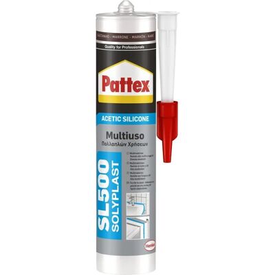 Bricoman Silicone Acetico Pattex Marrone - Sigillante - Alta Qualità Bricoman Silicone Acetico Pattex Marrone - Sigillante - Alta Qualità