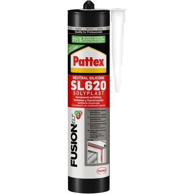 Sigillante siliconico neutro Pattex - Alluminio - Avorio RAL 1013 - 300ml Sigillante siliconico neutro Pattex - Alluminio - Avorio RAL 1013 - 300ml