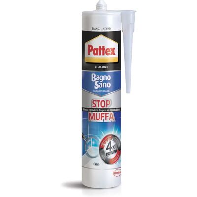 Sigillante in silicone bianco Pattex - 300 g Sigillante in silicone bianco Pattex - 300 g
