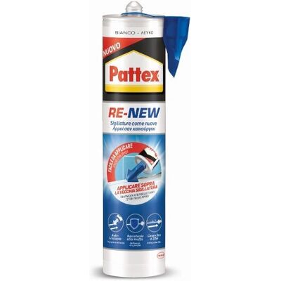 Sigillante Silicone Bianco Pattex - Bagno & Cucina - 280ml Sigillante Silicone Bianco Pattex - Bagno & Cucina - 280ml
