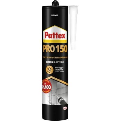 Colla PRO150 495g Poliuretanica Strutturale - Colla Edilizia Colla PRO150 495g Poliuretanica Strutturale - Colla Edilizia