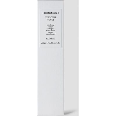 Comfort Zone - Essential Toner - 200 ml - équilibrant - Tonique - Publicité Comfort Zone - Essential Toner - 200 ml - équilibrant - Tonique - Publicité