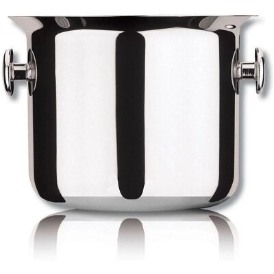 GLAMOUR - Inoxriv - Grigio metallizzato - 15x9 cm - Ice bucket GLAMOUR - Inoxriv - Grigio metallizzato - 15x9 cm - Ice bucket