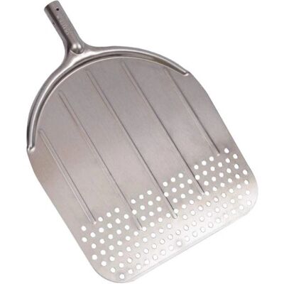 TOOLTEK - 32x34cm - Perforato - Alluminio - Pizza Peel TOOLTEK - 32x34cm - Perforato - Alluminio - Pizza Peel
