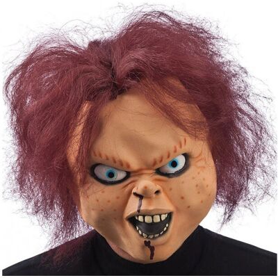 Carnival Toys 1091 - Erwachsene Halloween-Maske - Gruselige Puppe Carnival Toys 1091 - Erwachsene Halloween-Maske - Gruselige Puppe