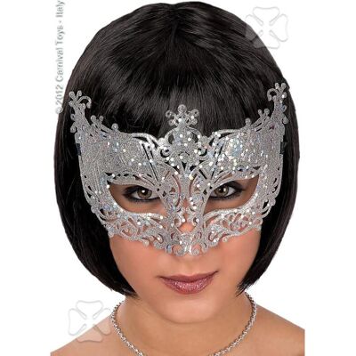 My Other Me Lupo in Pizzo d'Argento - Accessorio Costumes My Other Me Lupo in Pizzo d'Argento - Accessorio Costumes