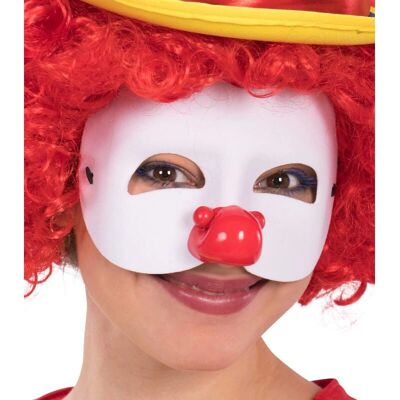 Carnival Toys Modello - Maschera da Clown Mezzo Visor - Accessorio per Costumi Carnival Toys Modello - Maschera da Clown Mezzo Visor - Accessorio per Costumi