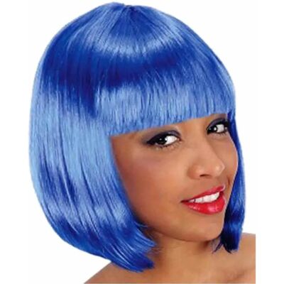 Perruque Pin-Up Bleue Carnival Toys - Parrucca - Publicité Perruque Pin-Up Bleue Carnival Toys - Parrucca - Publicité