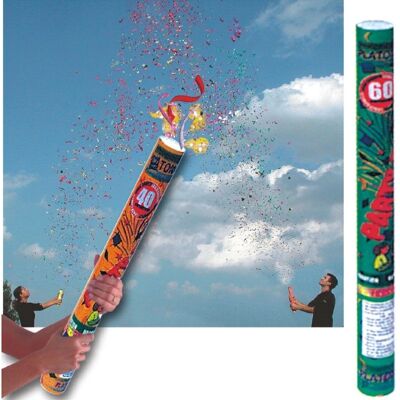 Carnival Toys 4196 - 60 cm - Cannone di coriandoli Carnival Toys 4196 - 60 cm - Cannone di coriandoli