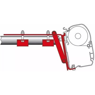 Kit de soporte para riel de techo Fiamma F45 / F70 Kit de soporte para riel de techo Fiamma F45 / F70