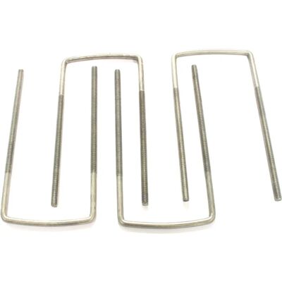 Fiamma Conjunto de 4 U-bolts de aço inoxidável para Carry Bike XL Fiamma Conjunto de 4 U-bolts de aço inoxidável para Carry Bike XL