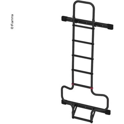 Fiamma Deluxe DJ Dyp Svart Aluminiumstige - Ladder Fiamma Deluxe DJ Dyp Svart Aluminiumstige - Ladder