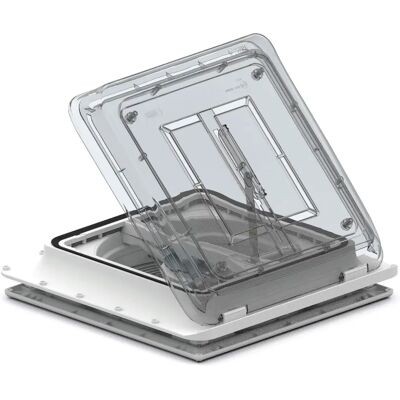 Fiamma Turbo Vent Cubierta de Techo - Resistente a Impactos y UV - 36x36-42x42 cm Fiamma Turbo Vent Cubierta de Techo - Resistente a Impactos y UV - 36x36-42x42 cm