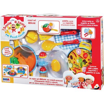 Ronchi Supertoys Ronchi Supertoys - Playset Cucina Piccoli Cuochi (RA3E57) - Set di Gioco Ronchi Supertoys Ronchi Supertoys - Playset Cucina Piccoli Cuochi (RA3E57) - Set di Gioco