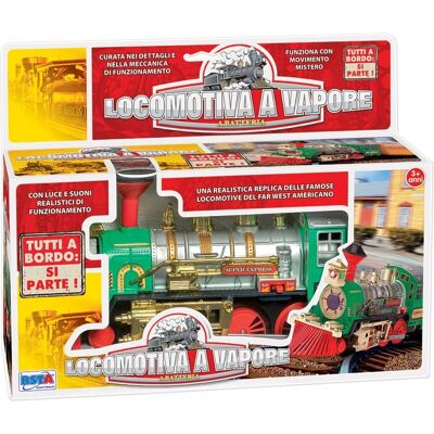 Ronchi Supertoys - Lokomotive a vapore - 10759 Ronchi Supertoys - Lokomotive a vapore - 10759