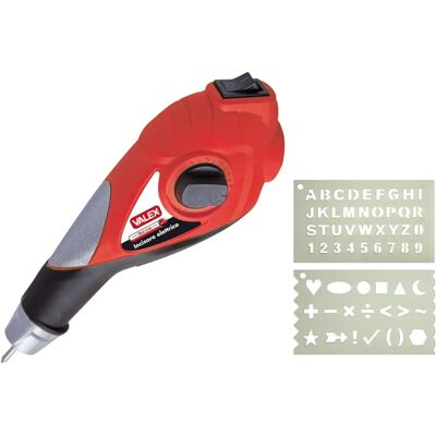 Valex Grabadora eléctrica - 13W, profundidad ajustable, con máscaras Valex Grabadora eléctrica - 13W, profundidad ajustable, con máscaras