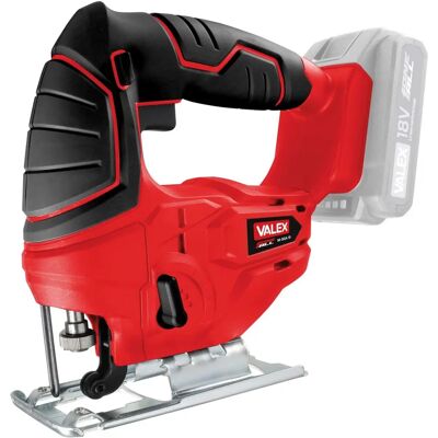 Sierra de calar inalámbrica Valex 18V - Velocidad variable, movimiento pendular, sin batería Sierra de calar inalámbrica Valex 18V - Velocidad variable, movimiento pendular, sin batería