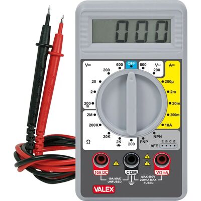 Valex P3000 Digitalmultimeter - Spannungs-, Widerstands- und Diodentest Valex P3000 Digitalmultimeter - Spannungs-, Widerstands- und Diodentest