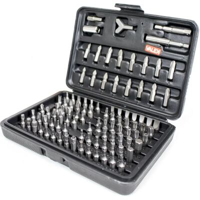 Valex Juego de 100 Piezas de Bits Magnéticos - Almacenamiento Universal Valex Juego de 100 Piezas de Bits Magnéticos - Almacenamiento Universal