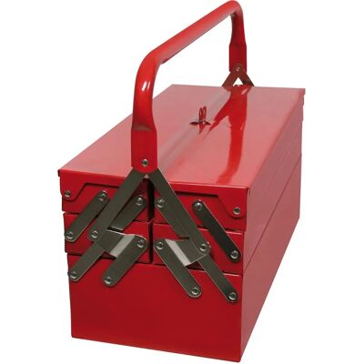 Valex Cassetta Utensili - 5 Scomparti, Estensibile - 48x24x20 cm Valex Cassetta Utensili - 5 Scomparti, Estensibile - 48x24x20 cm