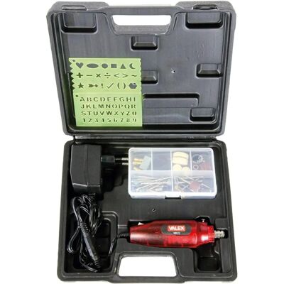 Valex - Mini Roterend Gereedschap - 12V, Verwisselbare Opzetstukken Valex - Mini Roterend Gereedschap - 12V, Verwisselbare Opzetstukken