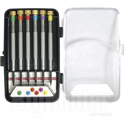 Valex Set di 6 cacciaviti di precisione Torx - PZ.6 Valex Set di 6 cacciaviti di precisione Torx - PZ.6