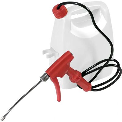 Valex Spruzzatore portatile in plastica 2,5L - Ugello, Lancia in acciaio, Cinghia imbottita Valex Spruzzatore portatile in plastica 2,5L - Ugello, Lancia in acciaio, Cinghia imbottita