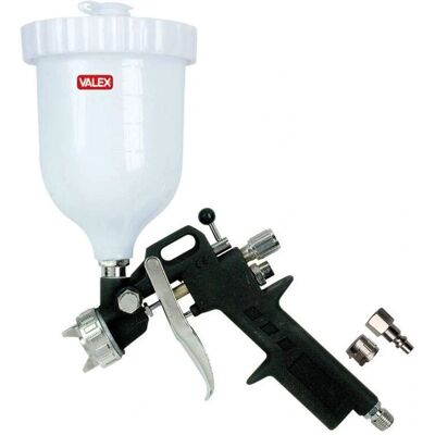 Valex - Aerografo con serbatoio da 0,6L - Pistola a spruzzo per compressore Valex - Aerografo con serbatoio da 0,6L - Pistola a spruzzo per compressore