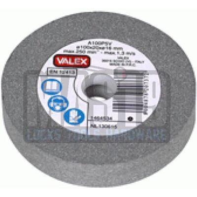 Valex - Roue abrasive - Ø150mm, Trou 12,7mm, Grain 60 - Publicité Valex - Roue abrasive - Ø150mm, Trou 12,7mm, Grain 60 - Publicité