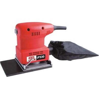 Smerigliatrice a mano Valex LP230 - 180W - Estrazione polvere - Compatta Smerigliatrice a mano Valex LP230 - 180W - Estrazione polvere - Compatta
