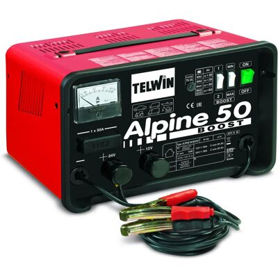 Telwin Alpine 50 Boost - Batterieladegerät - Nassbatterien 12/24V Telwin Alpine 50 Boost - Batterieladegerät - Nassbatterien 12/24V