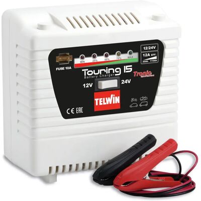 Telwin Touring 15 - Batterieladegerät - 12/24V, LED Telwin Touring 15 - Batterieladegerät - 12/24V, LED