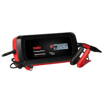 Chargeur de batteries Telwin T-Charge 26 EVO - Multifonction 12V/24V - Publicité Chargeur de batteries Telwin T-Charge 26 EVO - Multifonction 12V/24V - Publicité