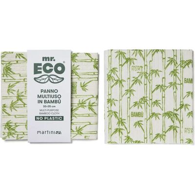 Mr. Eco Bambus Multitask Reinigingsdoek - Keuken & Badkamer Mr. Eco Bambus Multitask Reinigingsdoek - Keuken & Badkamer