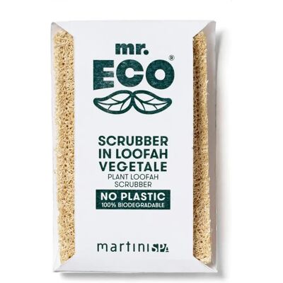 Mr Eco Éponge grattante naturelle - Cuisine - Luffa écologique 11,5cm Mr Eco Éponge grattante naturelle - Cuisine - Luffa écologique 11,5cm