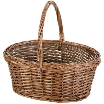Cestino olandese in vimini 39x29cm - Cestino in stile olandese Cestino olandese in vimini 39x29cm - Cestino in stile olandese