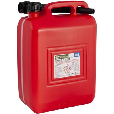 Contenitore Carburante VerdeLook 10L Rosso - Contenitore di Carburante Contenitore Carburante VerdeLook 10L Rosso - Contenitore di Carburante
