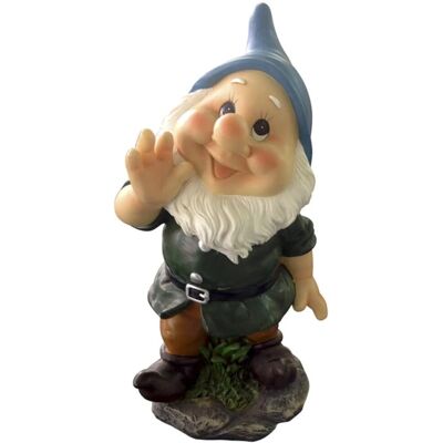 VERDELOOK Nano 4 - Statua da giardino in poliresina - Celeste VERDELOOK Nano 4 - Statua da giardino in poliresina - Celeste
