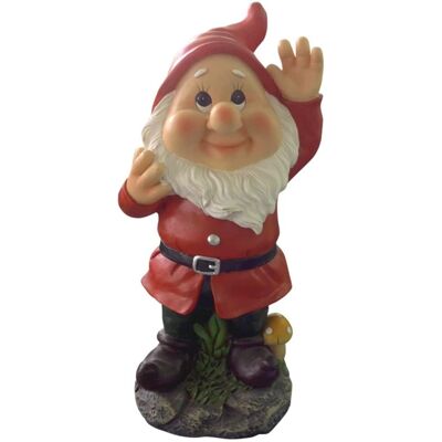 Statua da giardino Nano 7 - Resina, 16x13x28cm - Decorazione Esterna Statua da giardino Nano 7 - Resina, 16x13x28cm - Decorazione Esterna